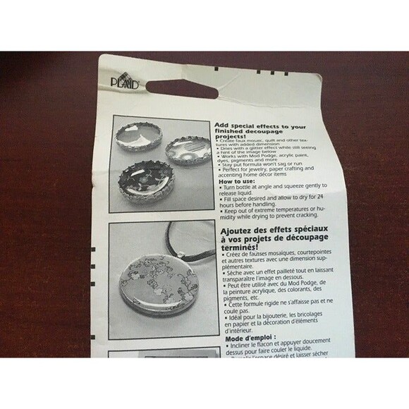 Mod Podge Dimensional magic 2 fl oz Silver Argent Plata CS11291 - Picture 9 of 11